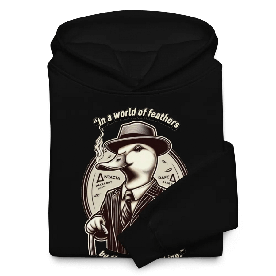 Feathered King Black Hoodie product image (10)