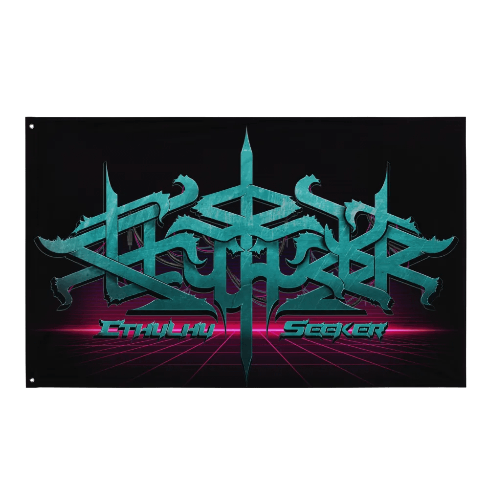 CthulhuSeeker Logo Flag product image (1)