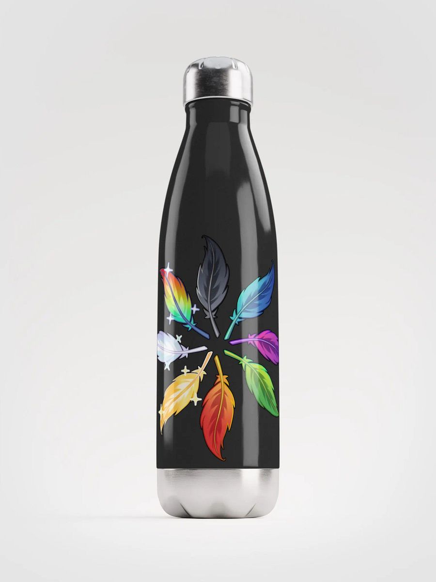 Circle of Feathers Stainless Steel Water Bottle product image (2)