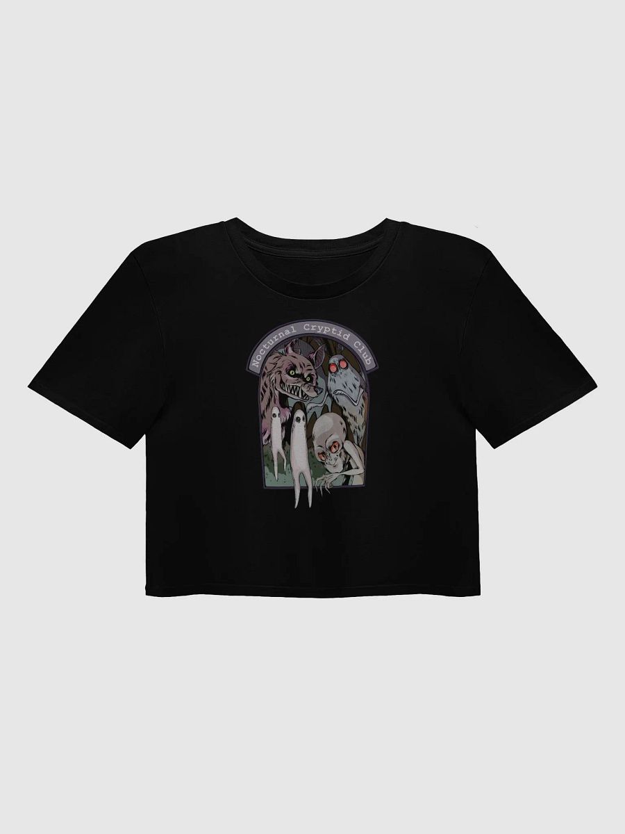 Nocturnal Cryptids Club Crop Top product image (4)