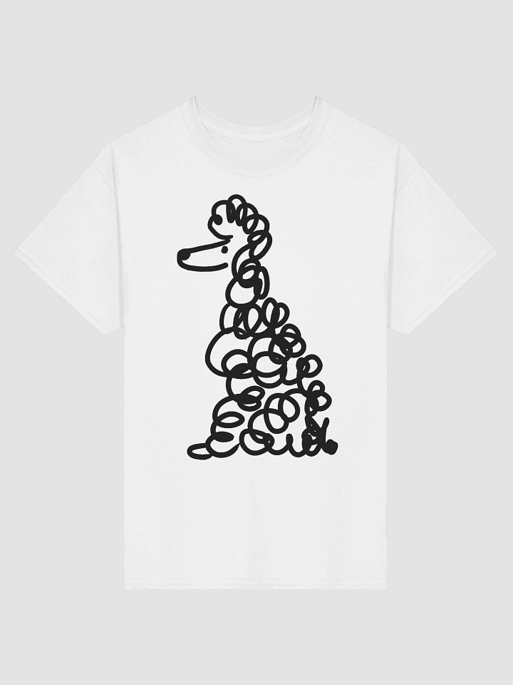 Poodle doodle graphic t-shirt product image (133)