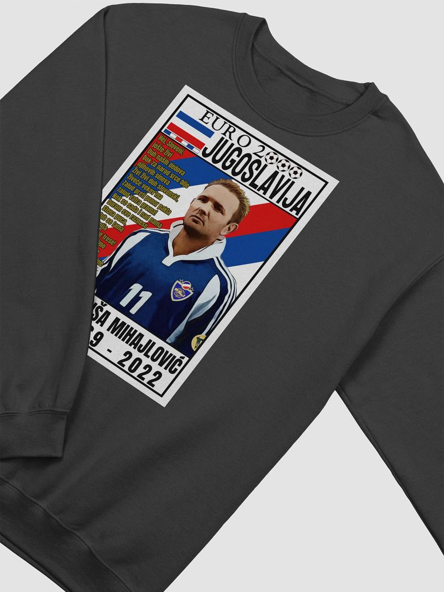Siniša Mihajlović (SR Jugoslavija) EURO 2000 Gildan Classic Crewneck Sweatshirt product image (3)