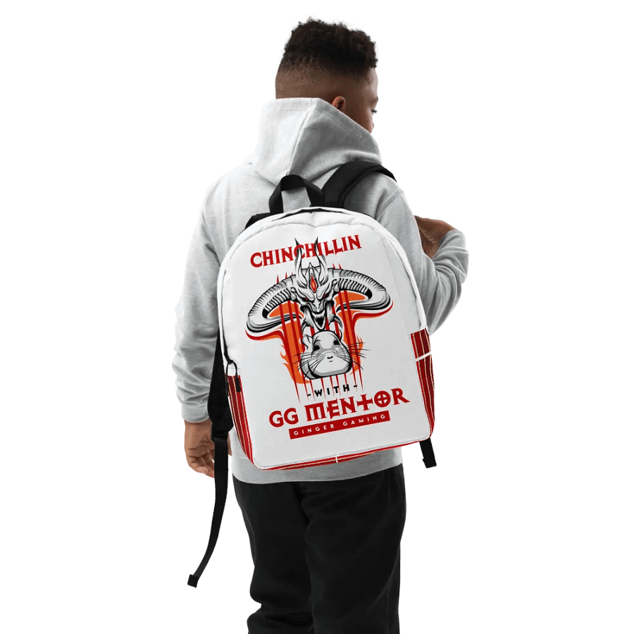 Chinchillin With GGMentor Backpack! product image (12)