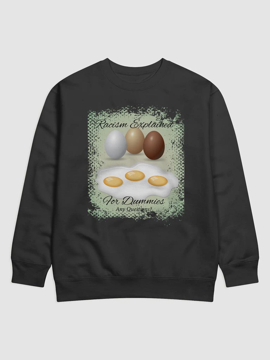 Eggcellent Racism Explained Sweatshirt product image (1)