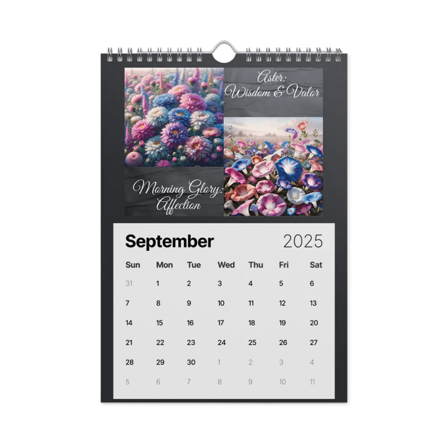 2025 Flowers of the Month Calendar product image (36)