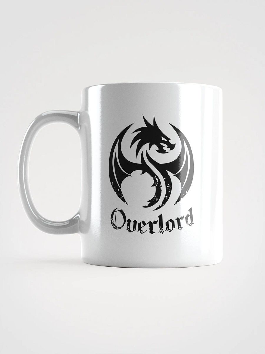 Overlord White Mug (Black) product image (6)