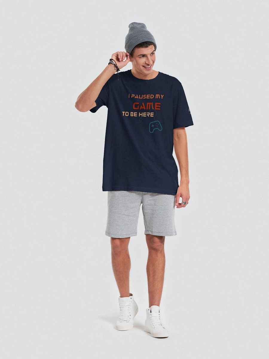 Paused My Game Tee Blue product image (61)