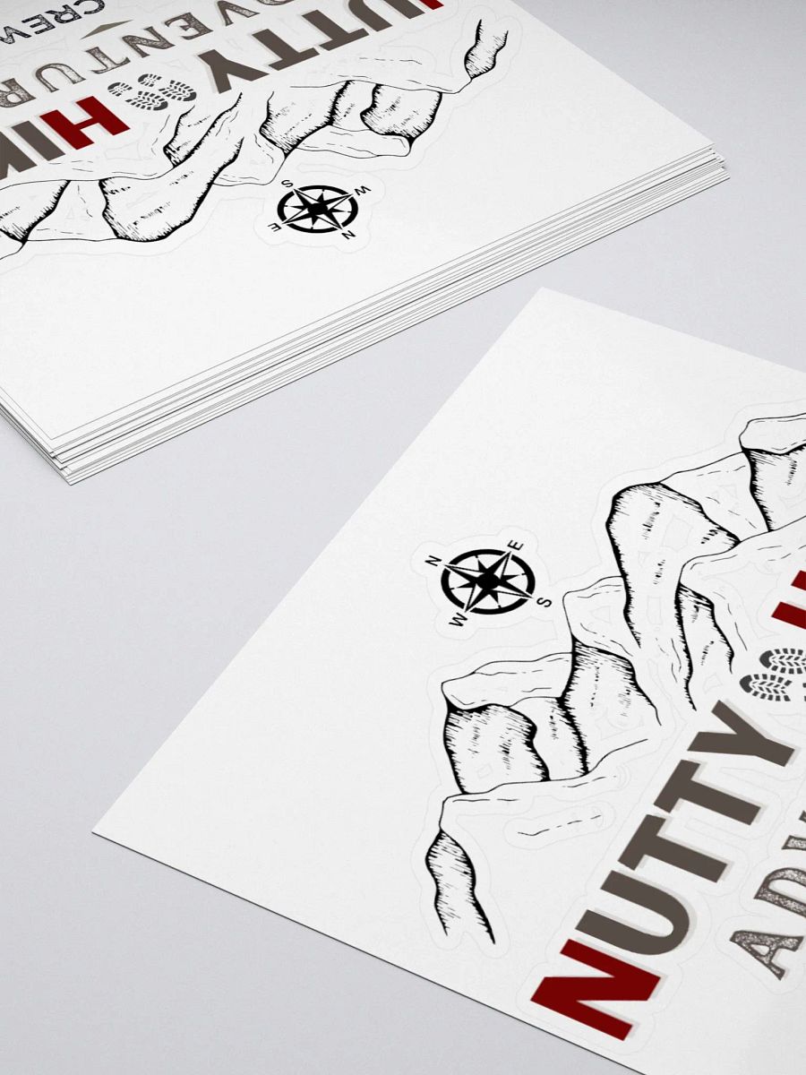 Nutty Hiker Pit Crew Sticker product image (12)