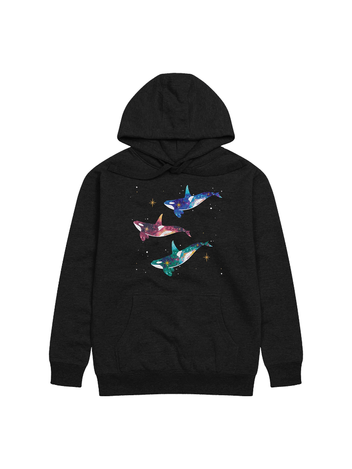 Galaxy Orcas - Cotton Heritage Hoodie product image (2)
