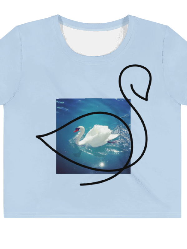 The White Swan - Crop Tee product image (6)