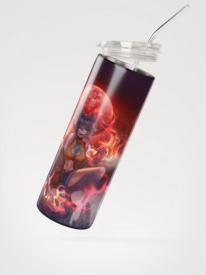 WolfcatRisi Big Bad Wolfcat Stainless Steel Tumbler product image (2)