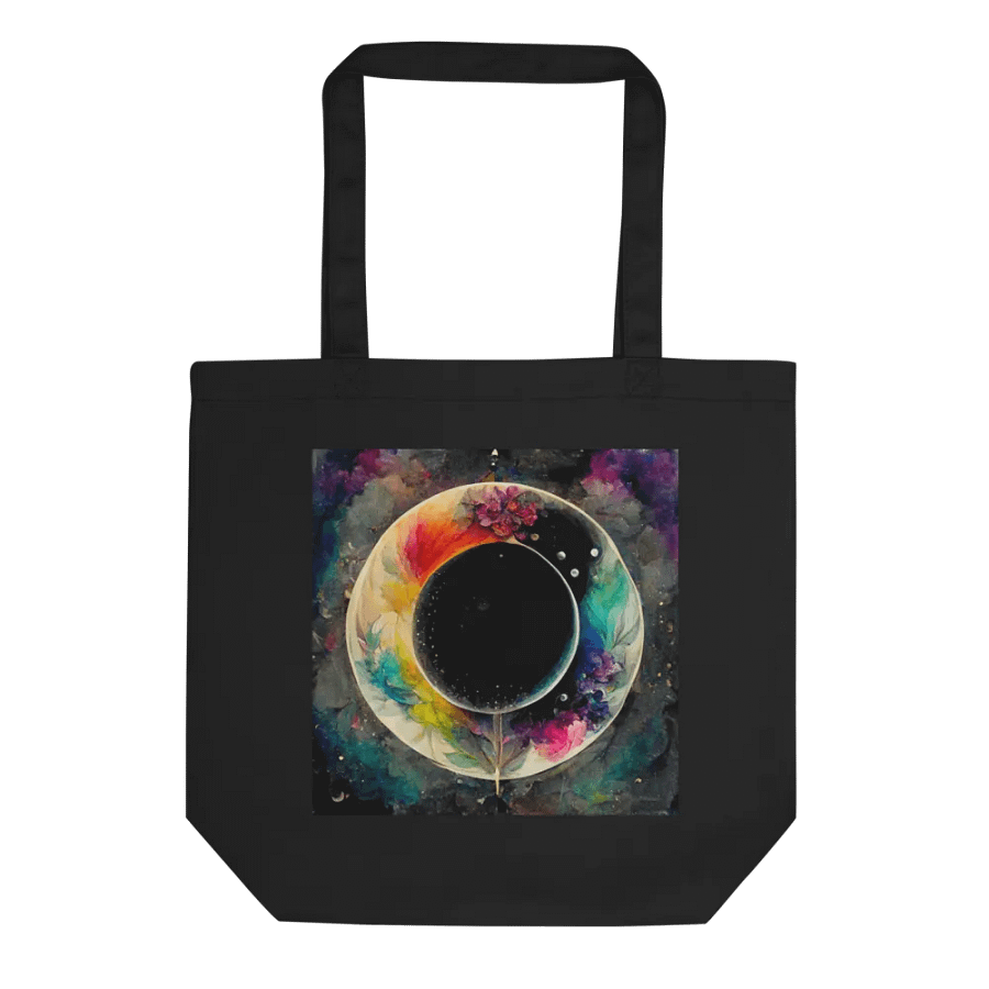 Cosmic Bloom Eco Tote product image (1)