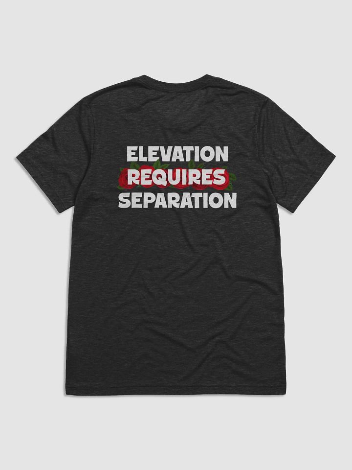 ELEVATION REQUIRES SEPERATION T-Shirt Black product image (2)