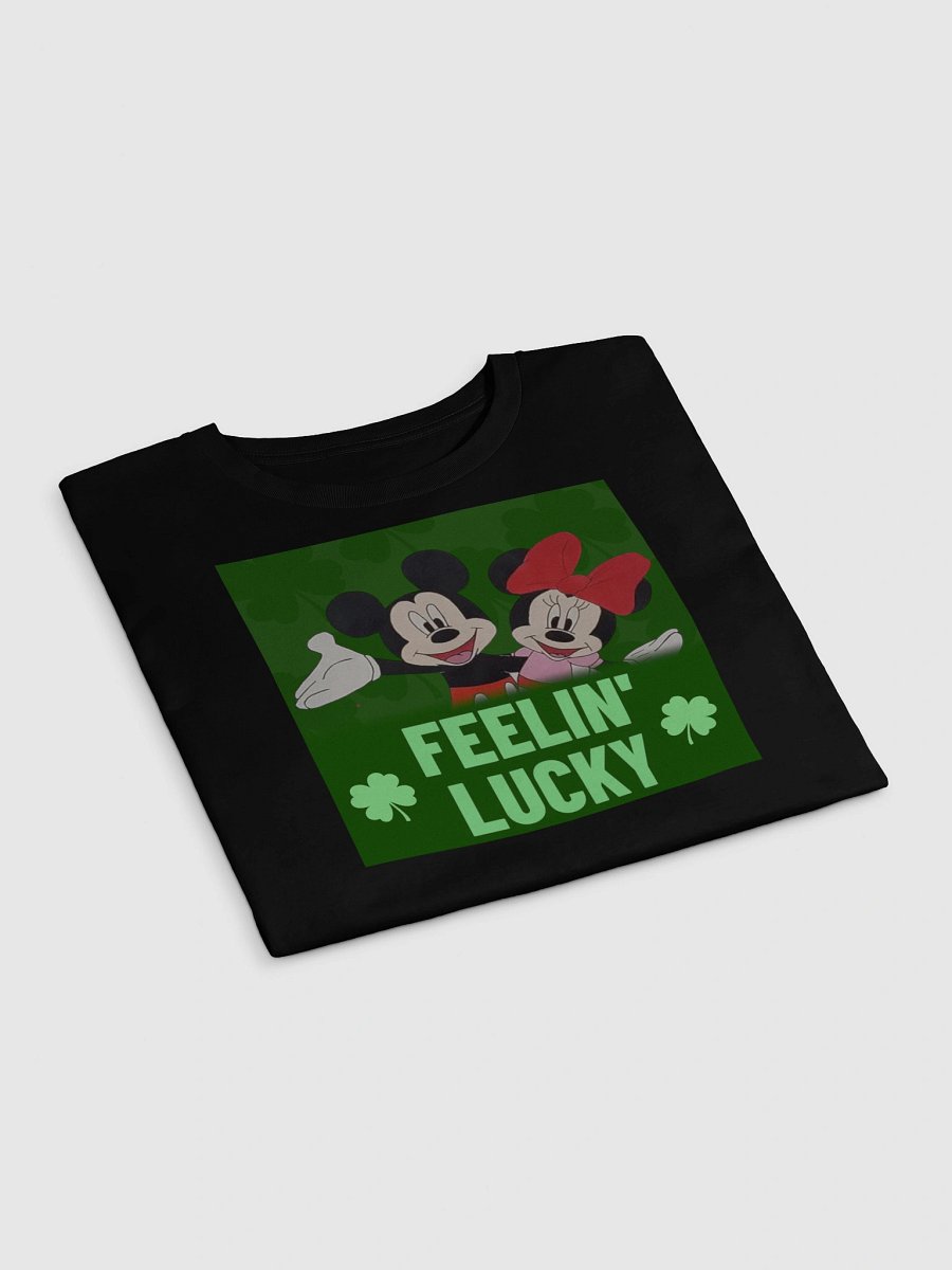 Mickey and Minnie mouse green style (Art by Dina R.) acrylic painting picture - Women's Premium Crop Top product image (7)