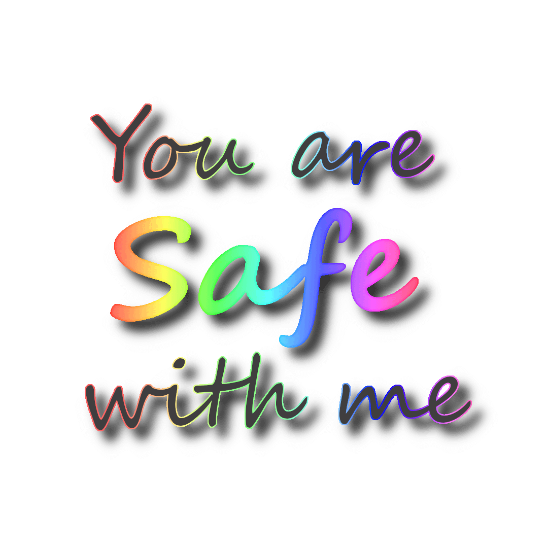 You are safe with me Mug product image (7)