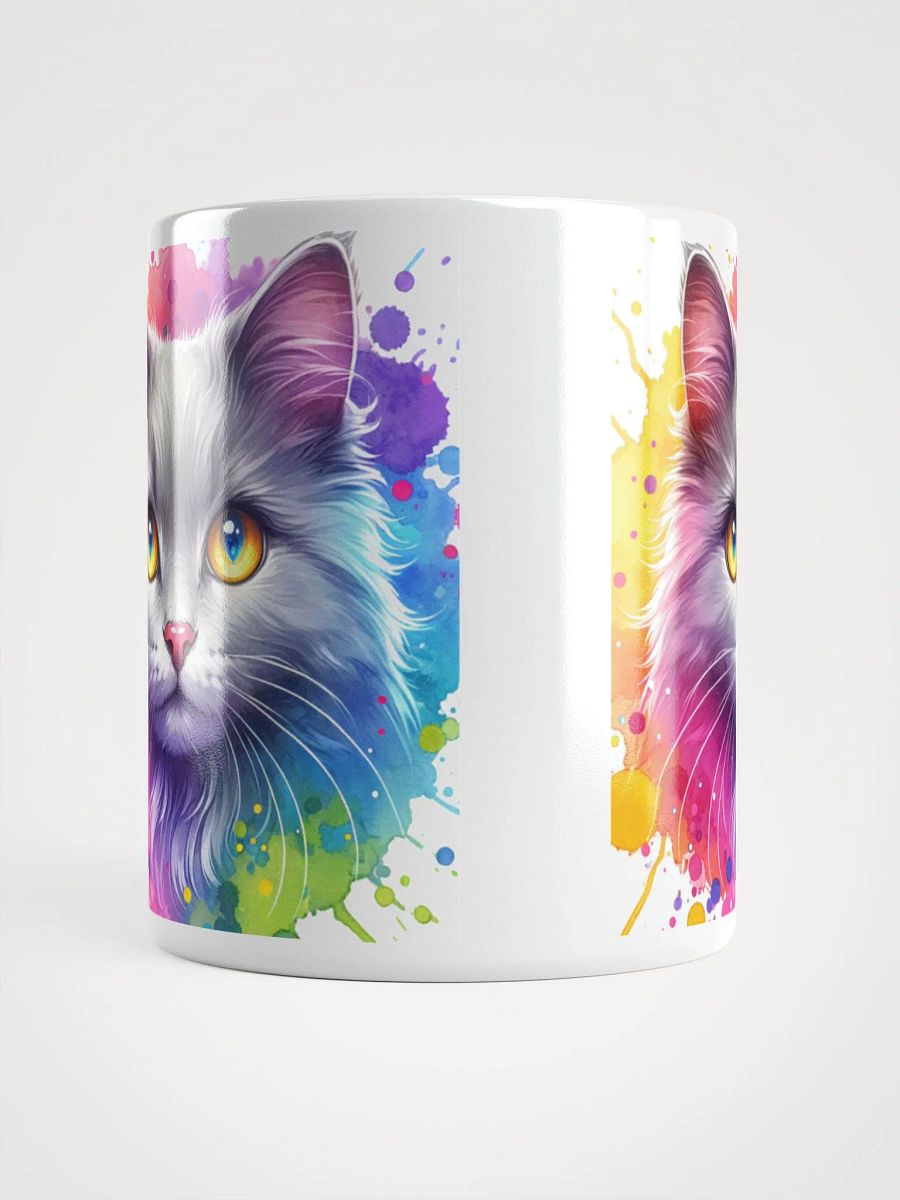 Beautiful Grey Cat Watercolor Mug Fit For Any Greybie Parent product image (5)