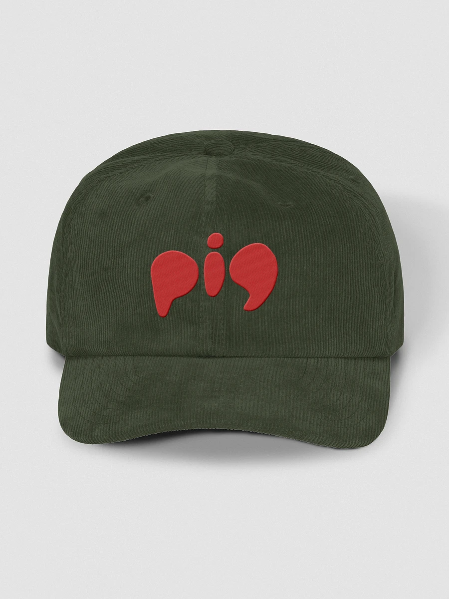 Red Pig · corduroy dad hat product image (1)