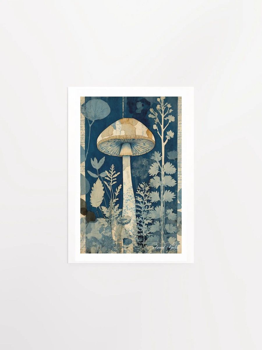 Magical Forest No.21-Enchanted Mushroom Botanical Poster product image (2)
