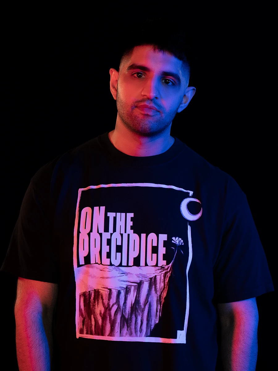 On The Precipice Black T-Shirt product image (2)