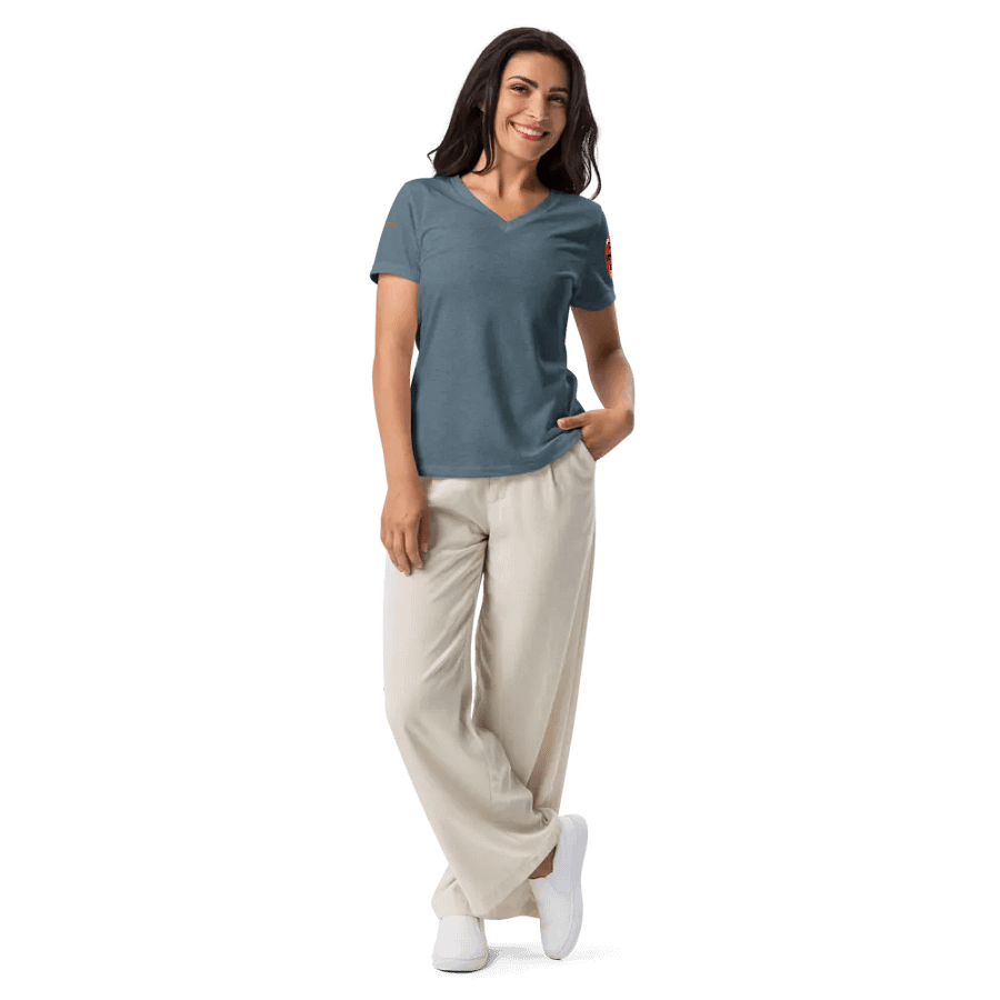 Survivalist Visions Women's V-Neck Tee product image (12)