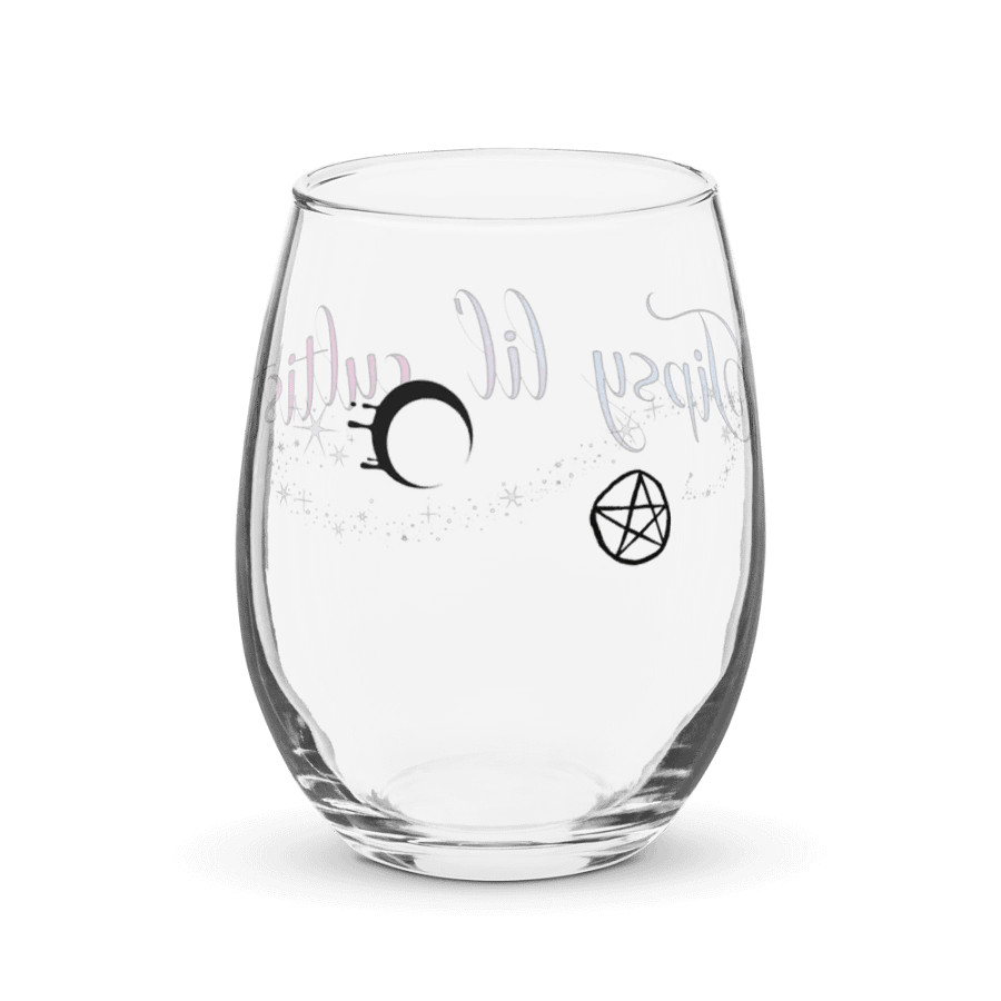 Tipsy Lil' Cultist Wine Glass product image (2)