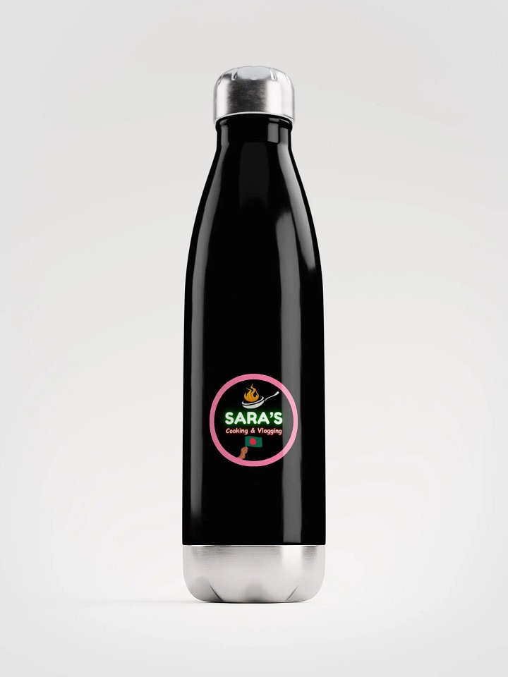 Sara's Stainless Steel Water Bottle : Printed with Logo product image (1)