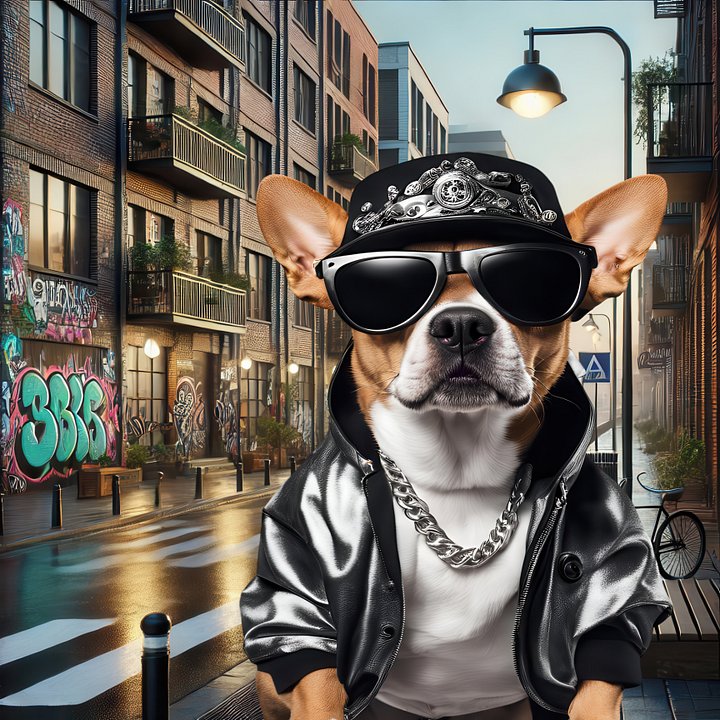 Gangsta Dog 14-Luckie-24x24x300 product image (1)