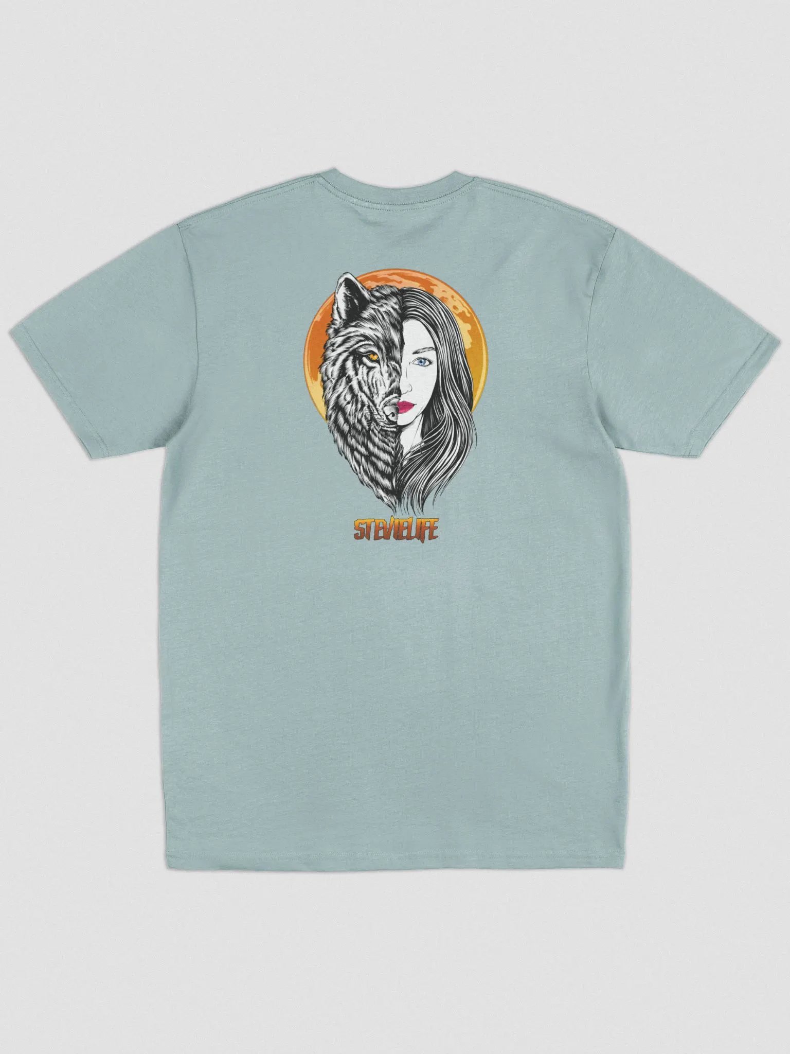 Premium Tee Wolf Face product image (9)