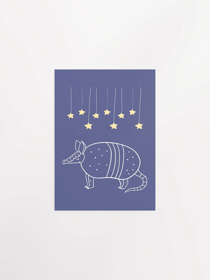 Starry Armadillo | Poster product image (8)
