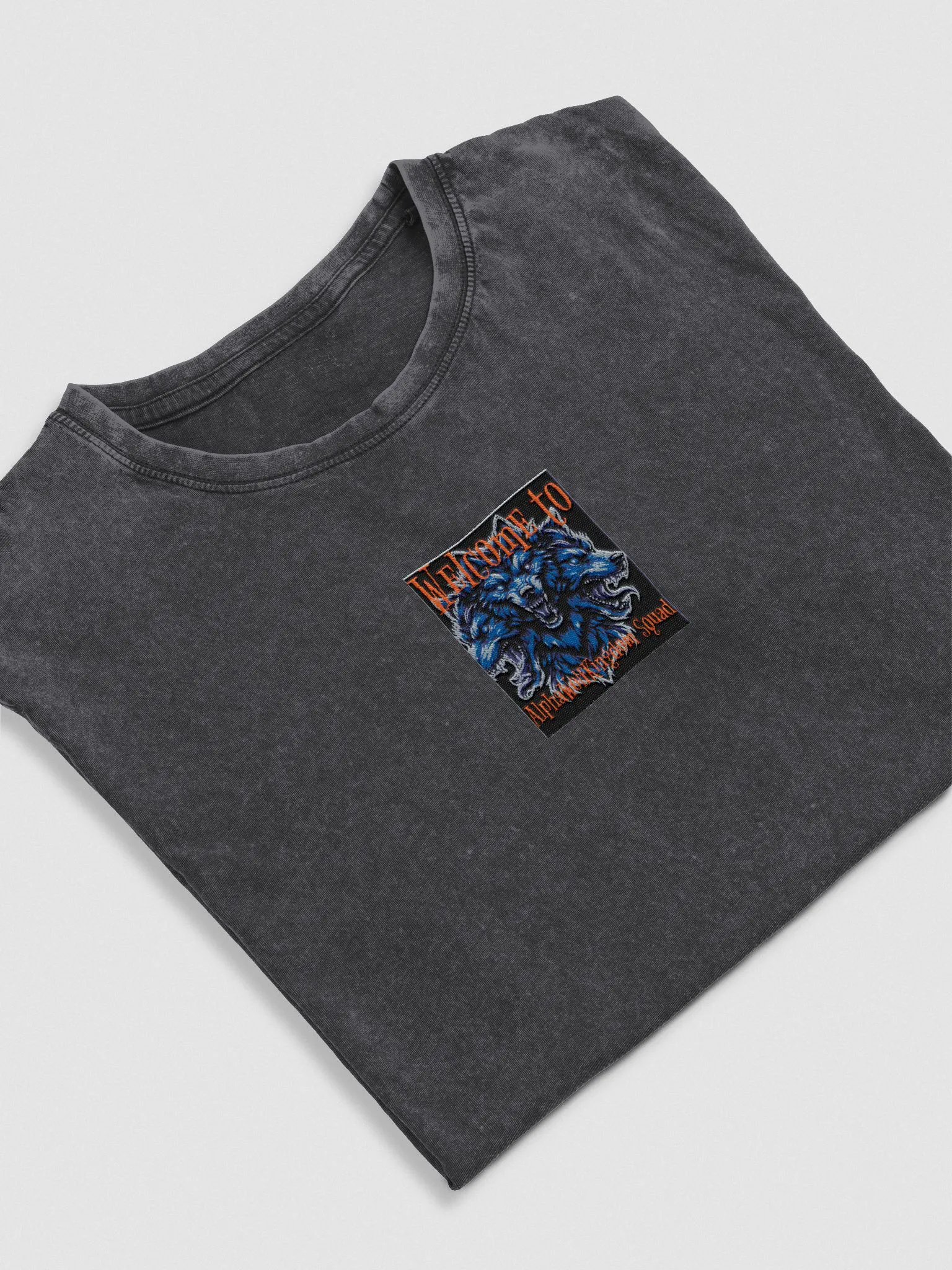 AlphaWolfKingdom Howling Wolves Denim Tee product image (3)