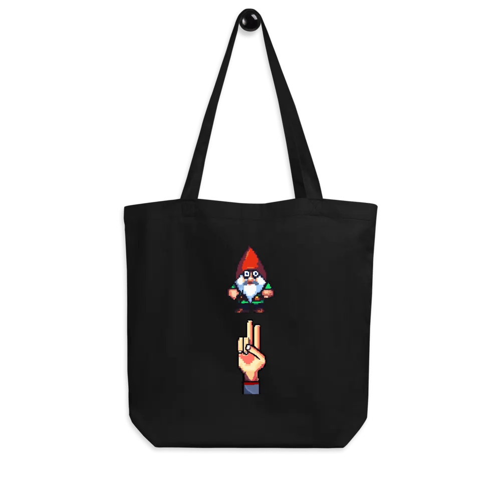 'Finger That Gnome' Tote Bag product image (7)