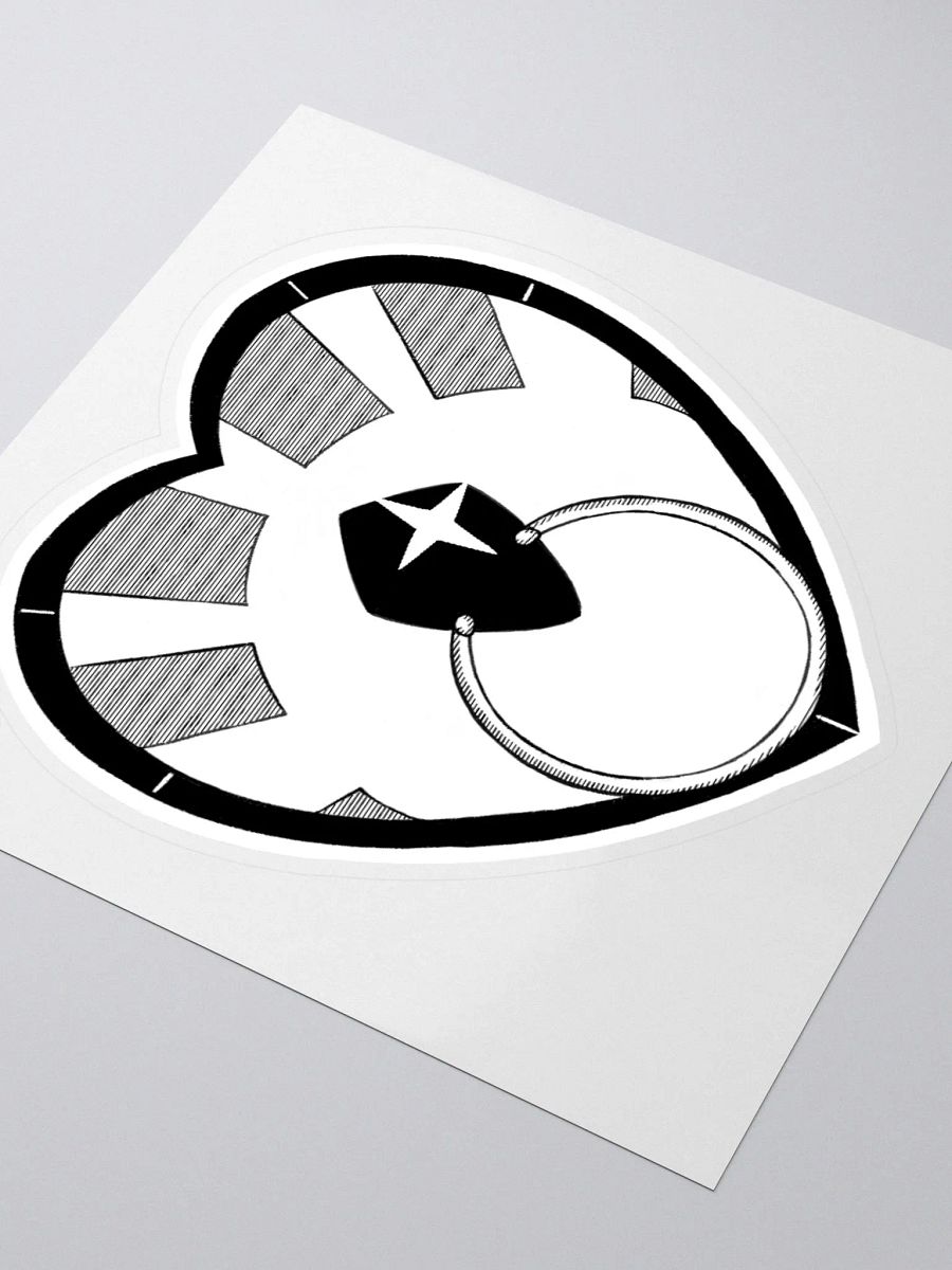 Grisk Black & White Symbol Sticker product image (3)