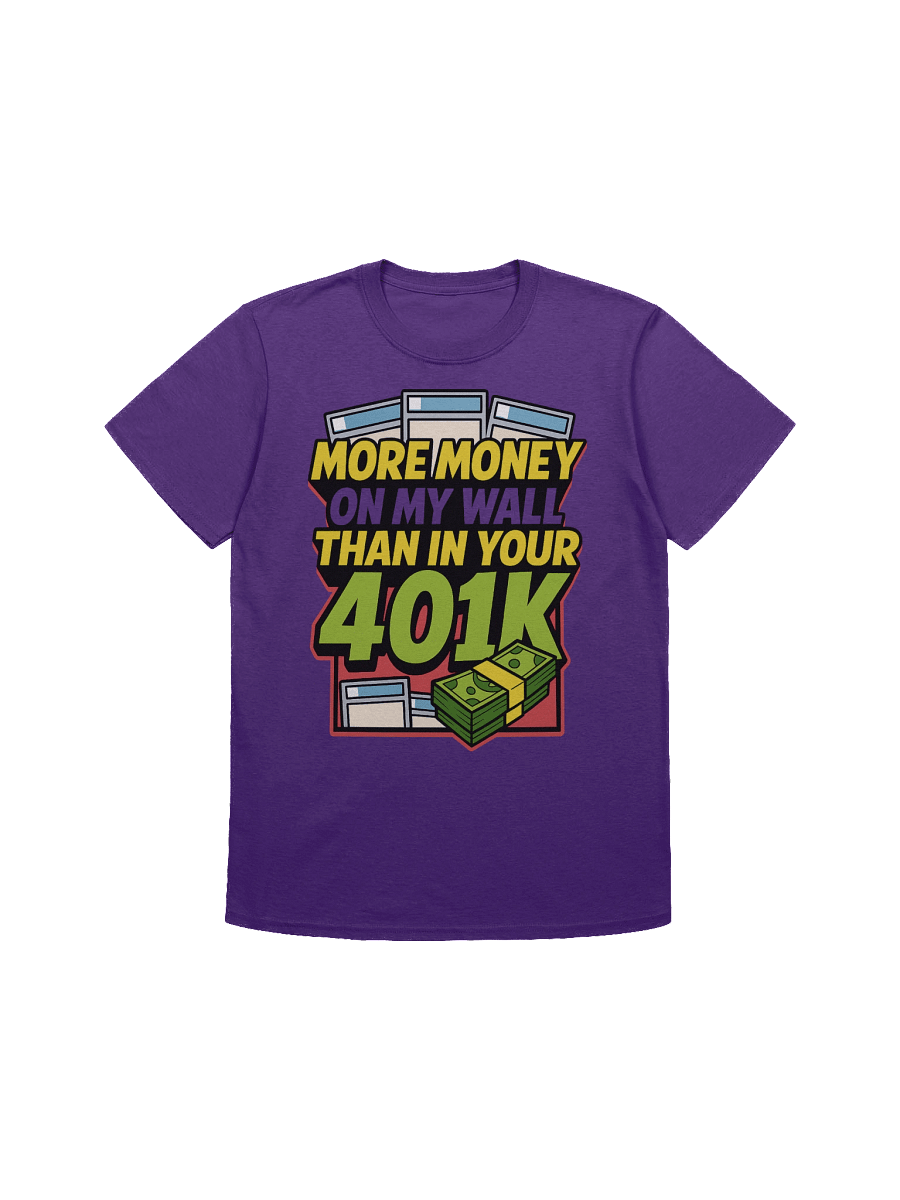 More Money on My Wall Than in Your 401k – Comic Collector Slab Wall Flex Tee product image (10)