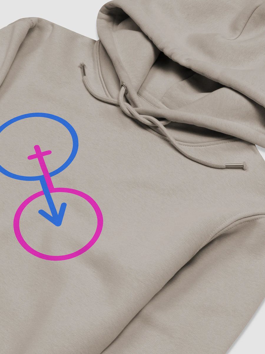 Natural Gender Norm Symbols Eco Hoodie product image (3)