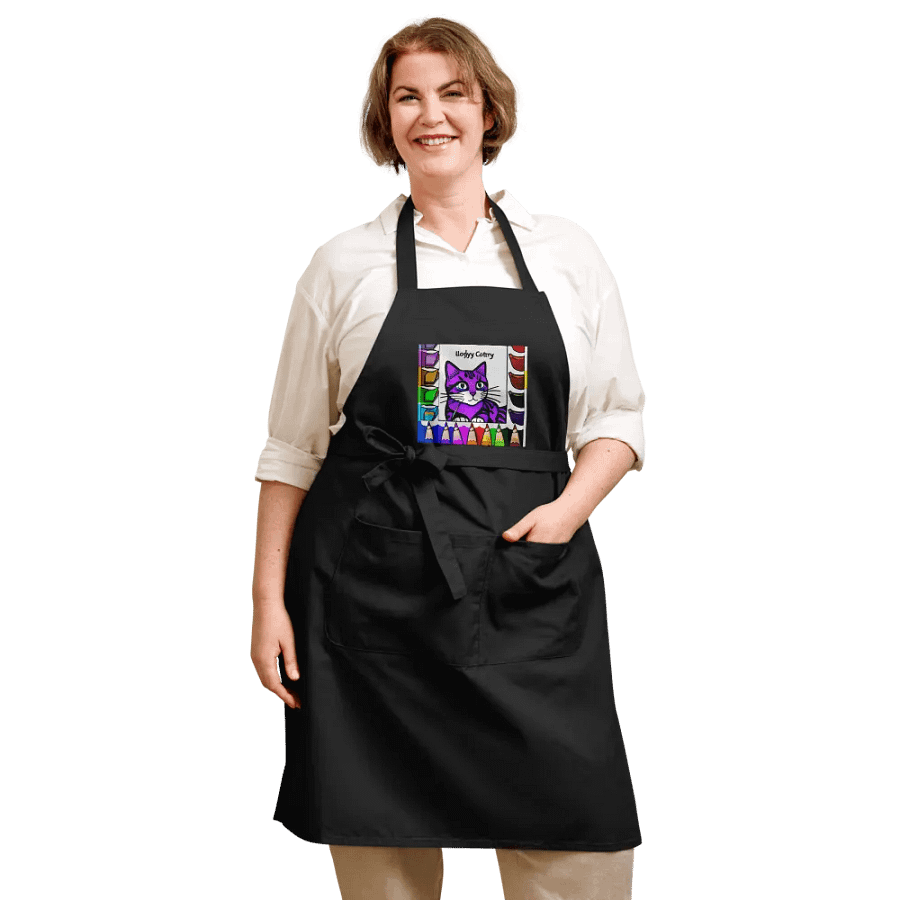 Colorful Cat Creations Apron product image (12)