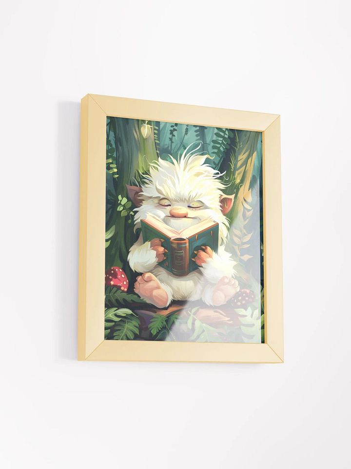 Poster encadré Troll Blanc product image (14)