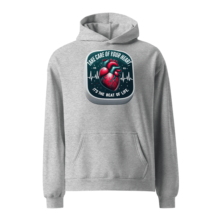 EKG Heartbeat Unisex Hoodie product image (4)