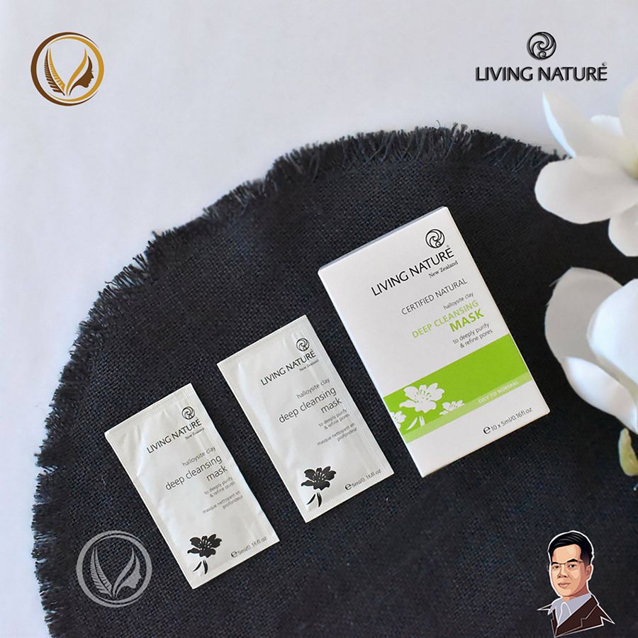 Mặt nạ đất sét Living Nature Deep Cleansing Mask 10 gói product image (6)