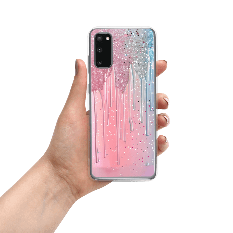 Dripping Glitter Clear Samsung® Case product image (38)