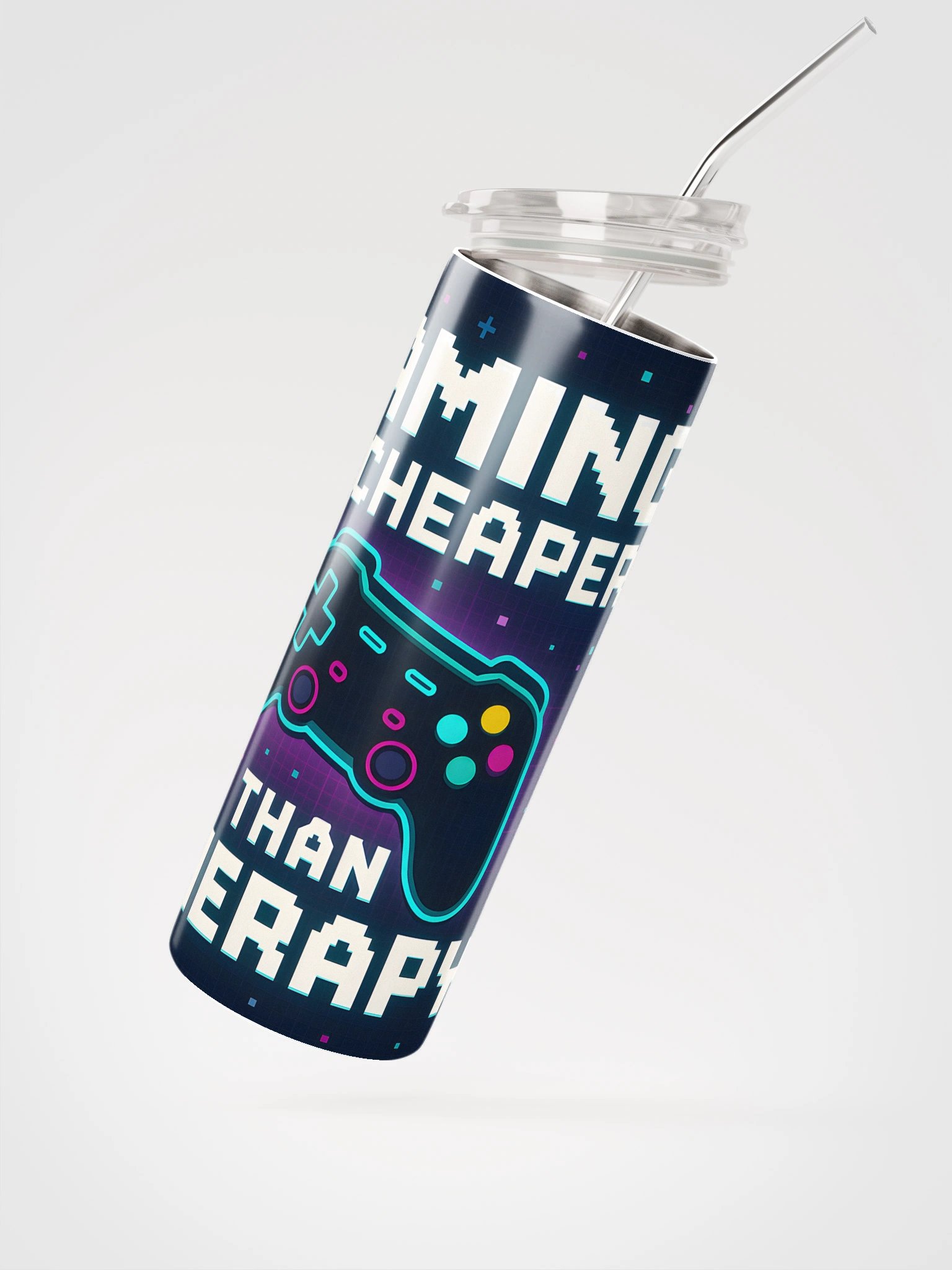 Gaming Therapy Stainless Steel Tumbler product image (2)