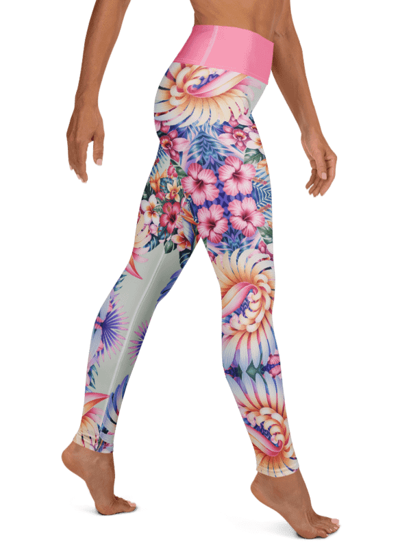 Hawaiian flora-yoga leggings product image (8)