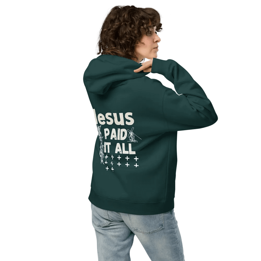 Jesus Paid It All Unisex Hoodie product image (3)