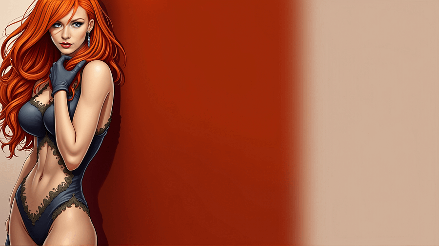 Mystique Crimson: The Enigmatic Redhead product image (1)