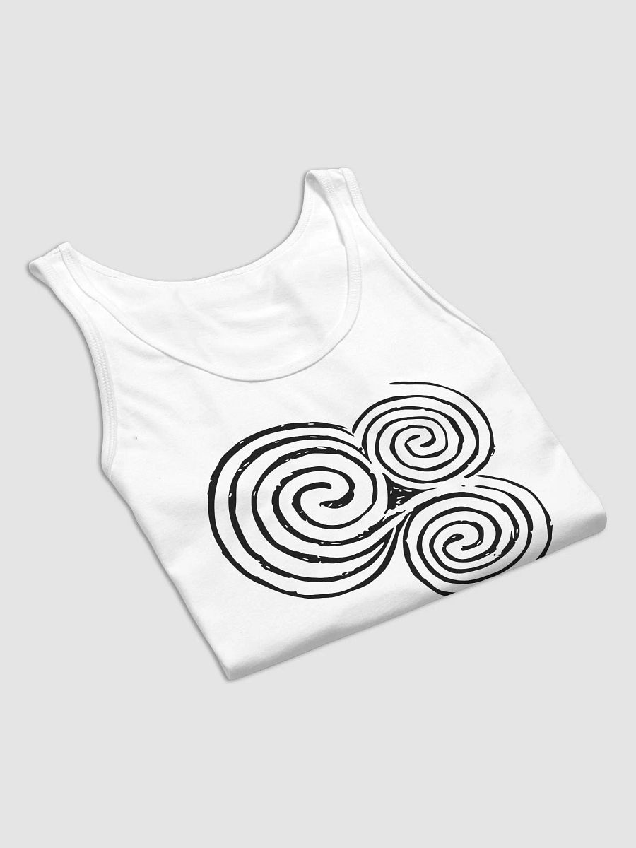 Newgrange Triskelion Men's Tank Top White product image (16)