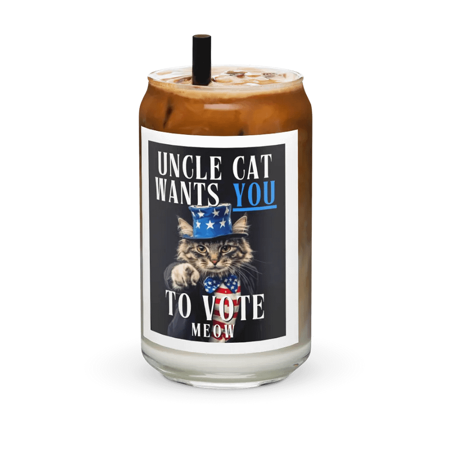 Uncle Cat Can-Shaped Glass product image (3)