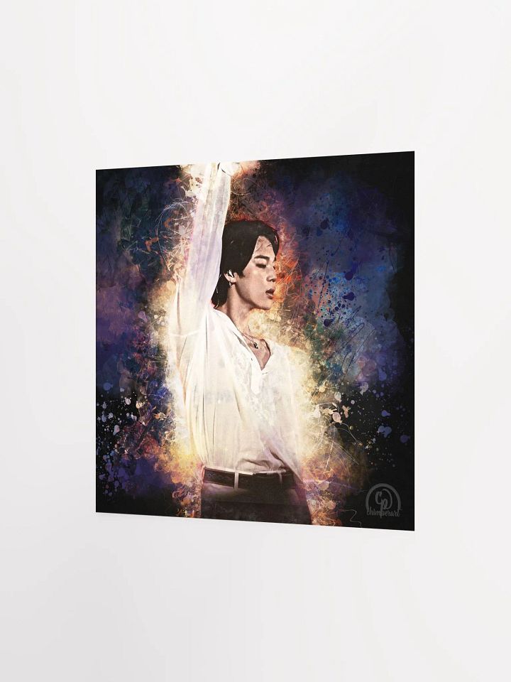 BTS - Jimin Unspoken Power Print (Unframed) - Designed by ChimberArt product image (3)