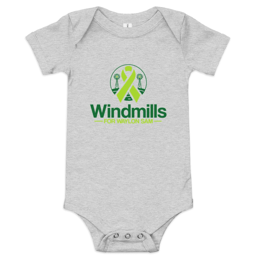 Windmills For Waylon Sam baby one piece product image (7)