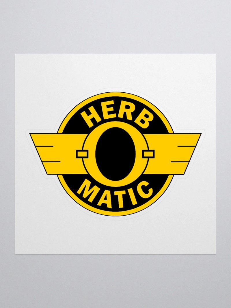 HERB-O-MATIC Sticker