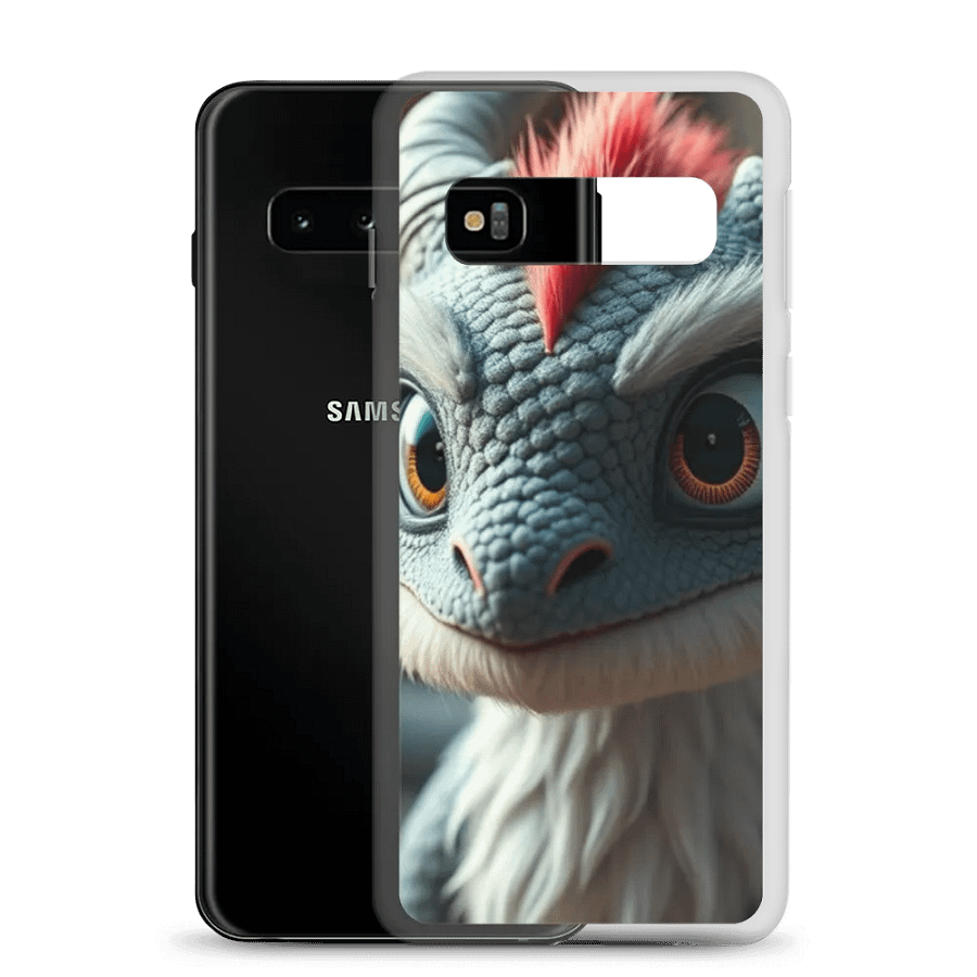 📱 Dragon Charm Samsung® Clear Case – Flammie Edition 🐉✨ product image (8)