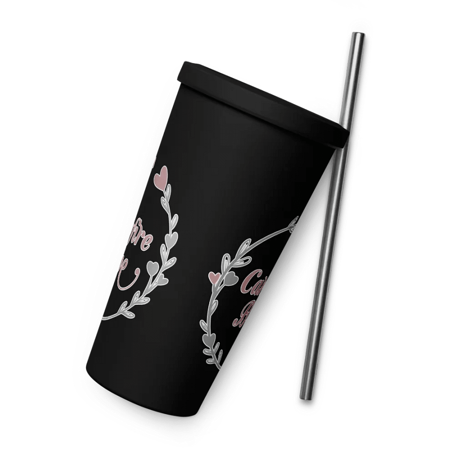 Campfire Babe Wreath Insulated Tumbler product image (7)